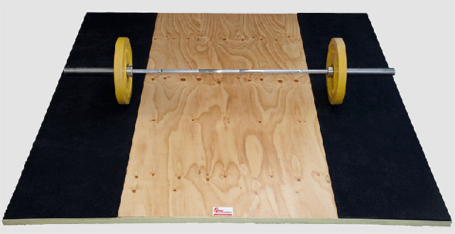 Olympic Traning Platform with Bar